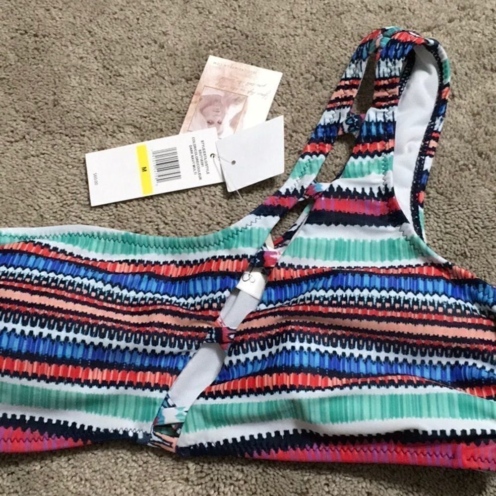 Jessica Simpson multicolored bikini top. NWT - Picture 8 of 8